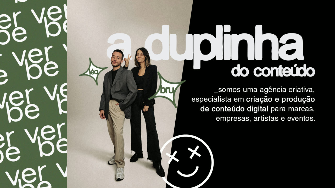 Léo e Bru, a dupla por trás da Verbe